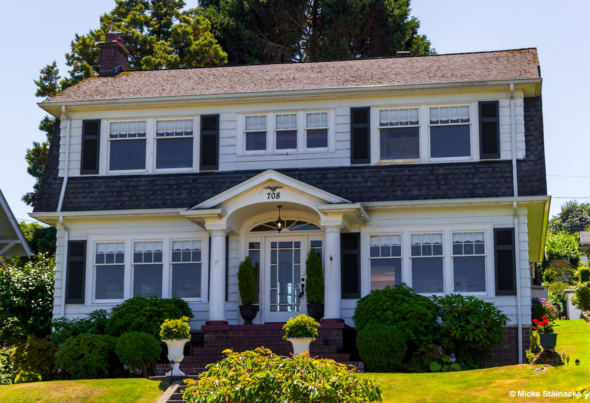 Familjen Palmers hem (Twin Peaks, 1990-1991/Fire Walk With Me, 1992/The Return, 2017). Everett, Seattle, USA (2014).