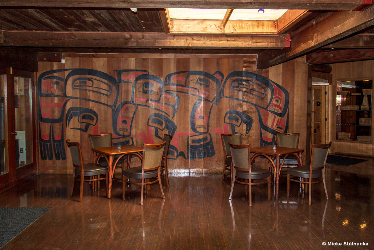 The Great Northern Hotel i pilotavsnittet (Twin Peaks, 1990-1991). Poulsbo, USA (2014).