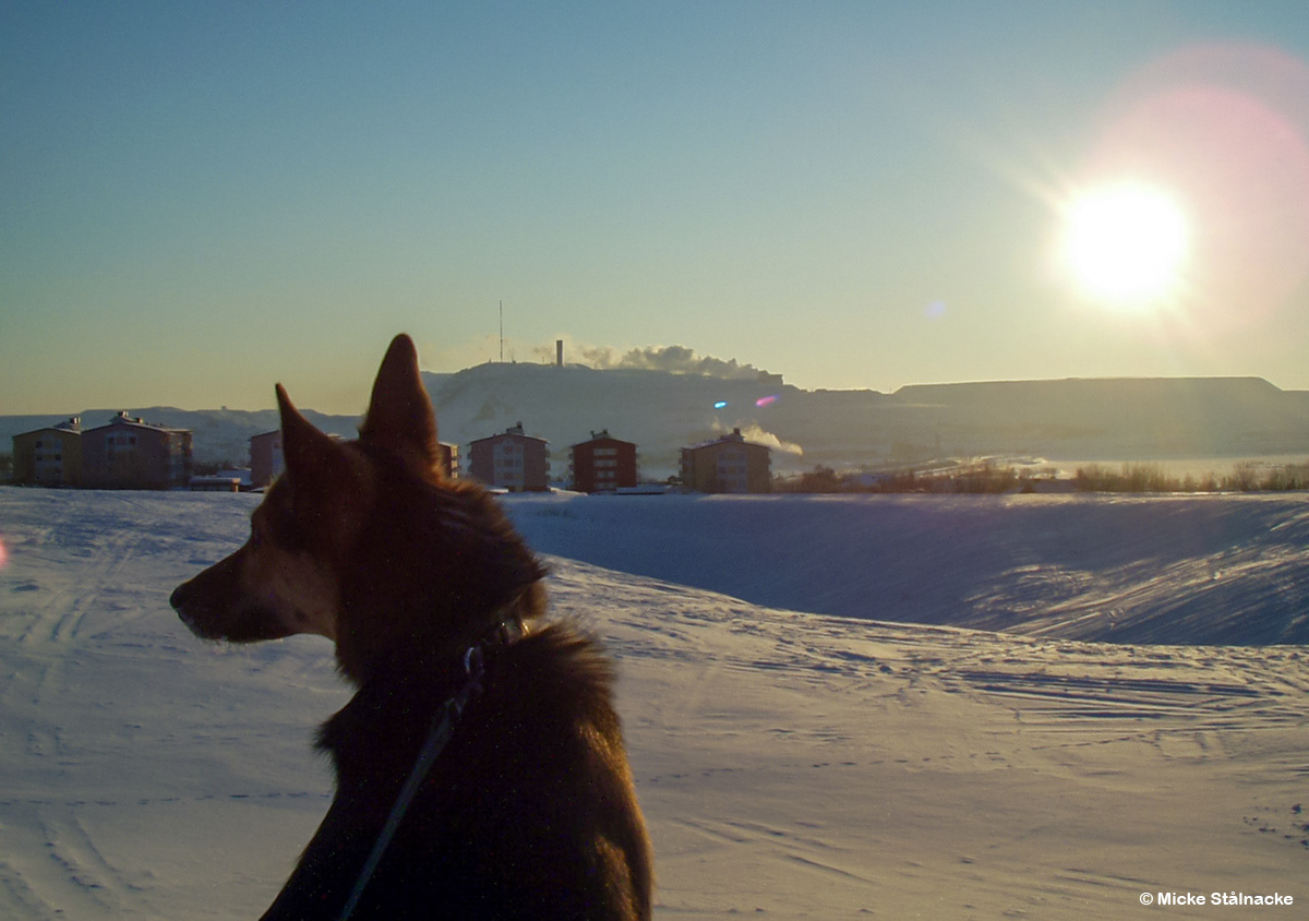 Kiruna, vintern 2006.