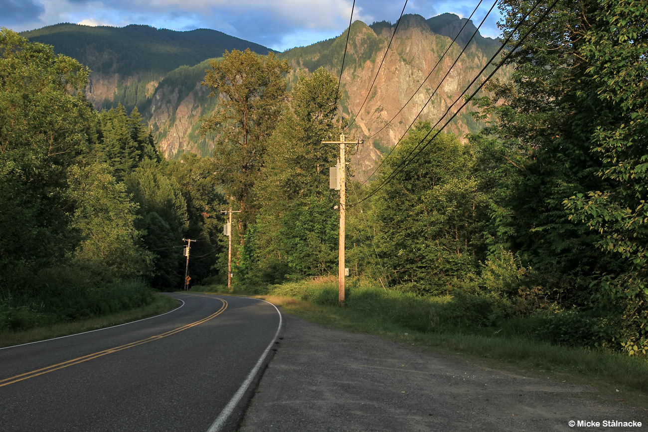 "Welcome to Twin Peaks"  (Twin Peaks, 1990-1991/Fire Walk With Me, 1992 & The Return, 2017). North Bend, USA (2014).