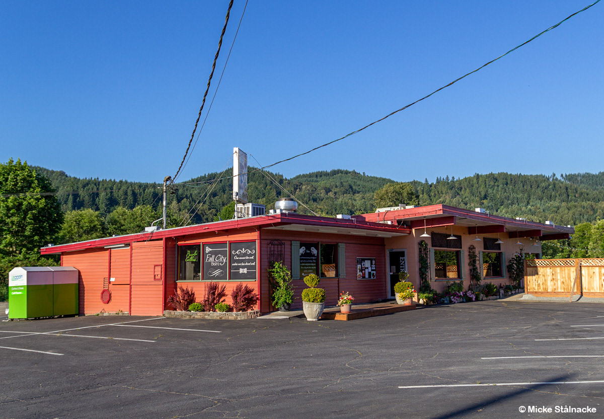 Hap's Diner (Twin Peaks - Fire Walk With Me, 1992). Fall City, USA (2014).