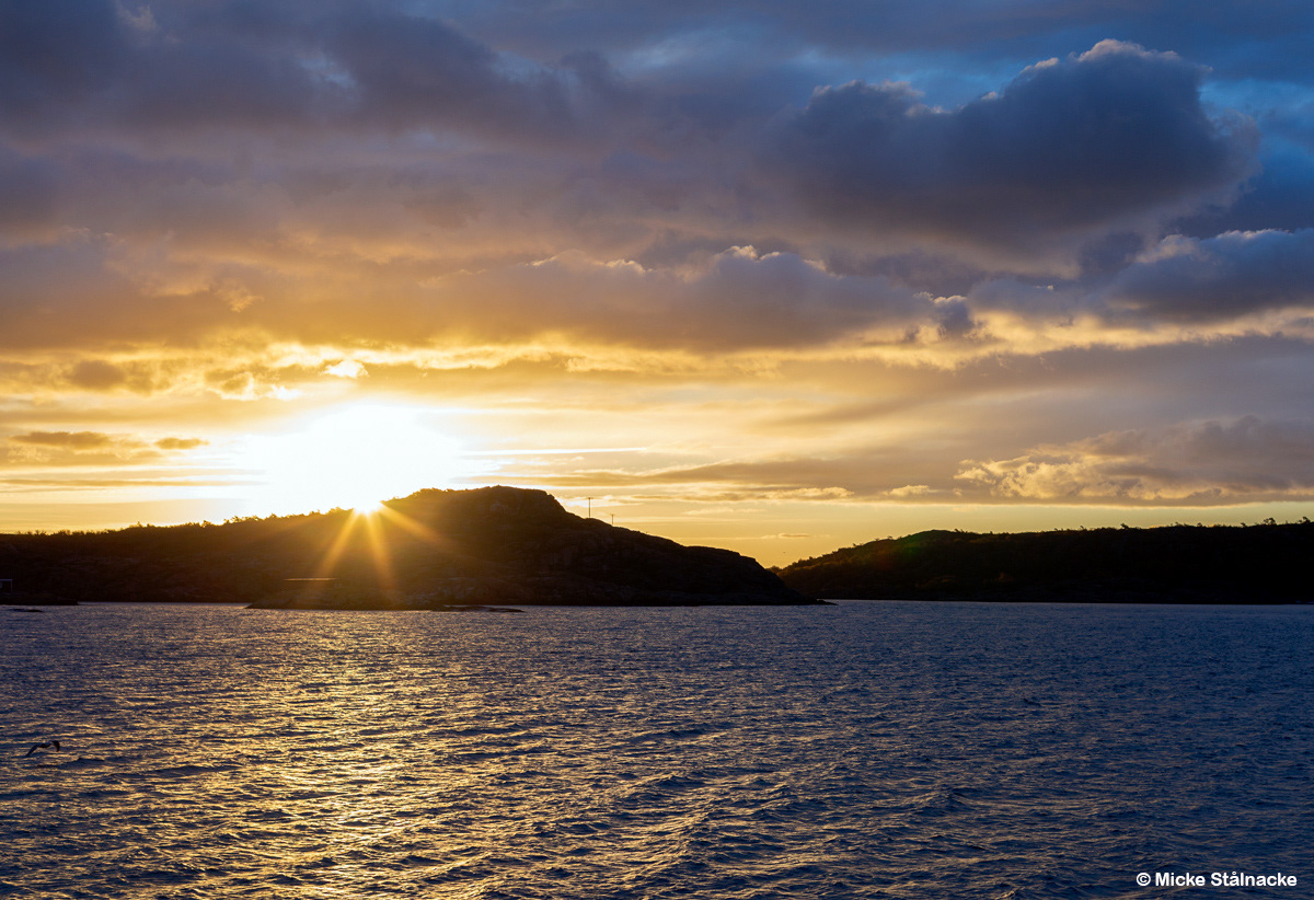 Morgonvy från Marstrand.