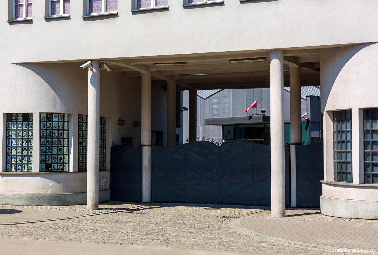 Oskar Schindlers fabrik, både i verkligheten och i Steven Spielbergs "Schindler's List" (1993). Krakow, Polen (2018).