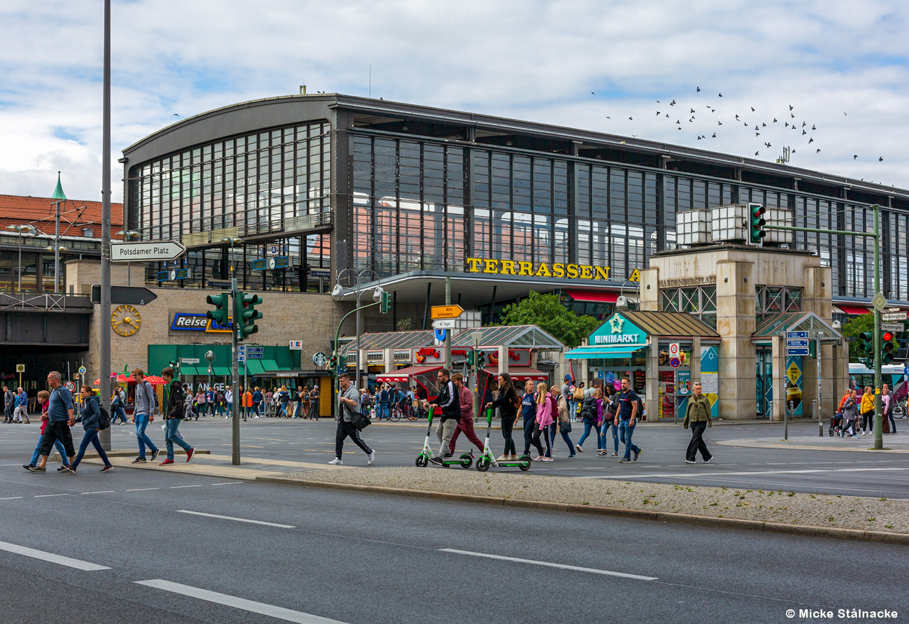 Zoologischer Garten från Uli Edels "Christiane F. - Wir Kinder vom Bahnhof Zoo" (1981). Berlin, Tyskland (2019).