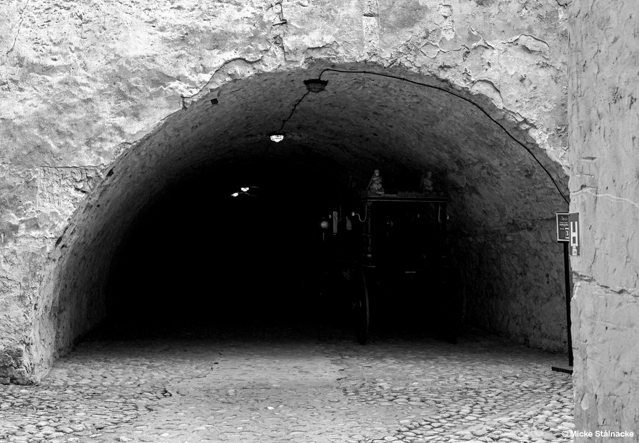 Orloks slott i FW Murnaus "Nosferatu" (1922). Oravský Podzamok, Slovakien (2018).