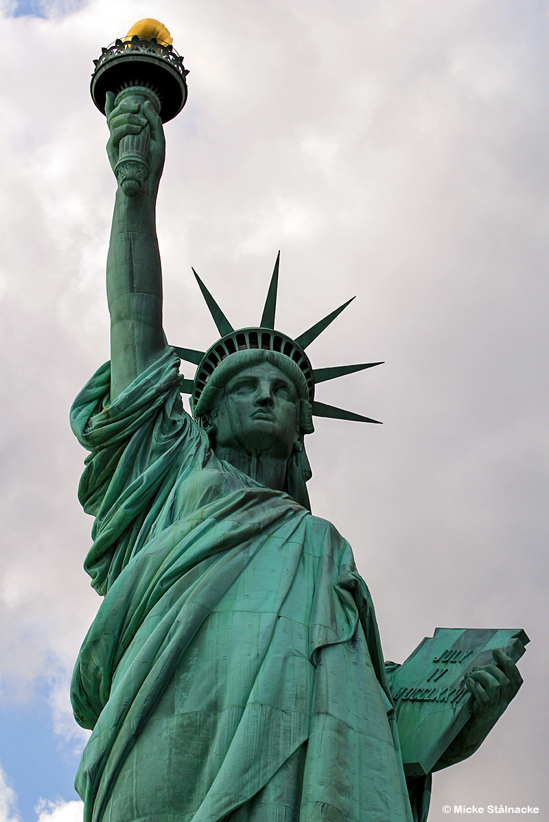 Frihetsgudinnan, New York (2014).