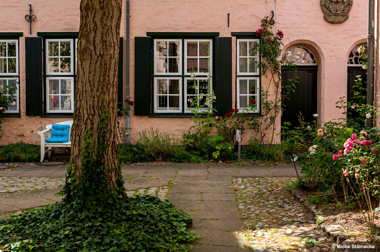 Van Helsings hus i FW Murnaus "Nosferatu" (1922). Lübeck, Tyskland (2019).