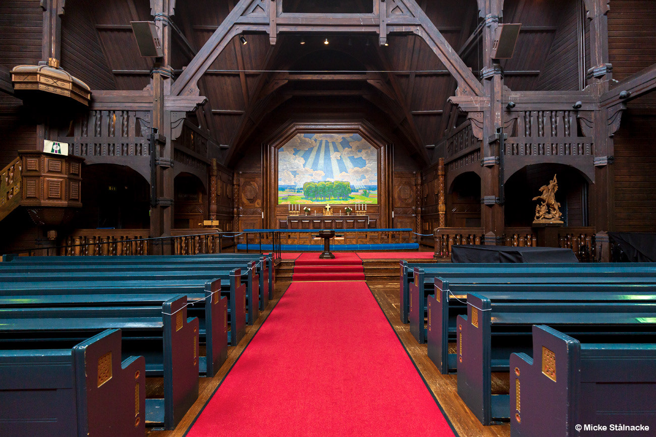 Kiruna kyrka (2021).