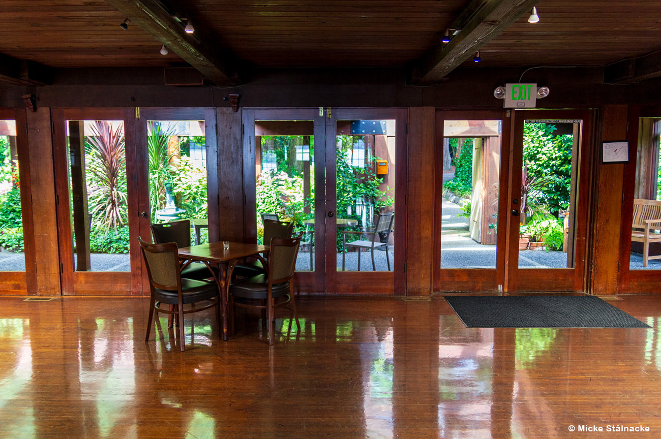 The Great Northern Hotel i pilotavsnittet (Twin Peaks, 1990-1991). Poulsbo, USA (2014).