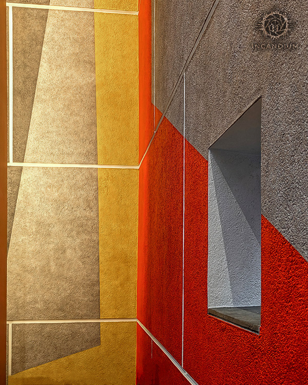 The Opening of Colors - What begins as color becomes something more physical. The surface resists being ignored, asking to be felt as much as seen. ($300)