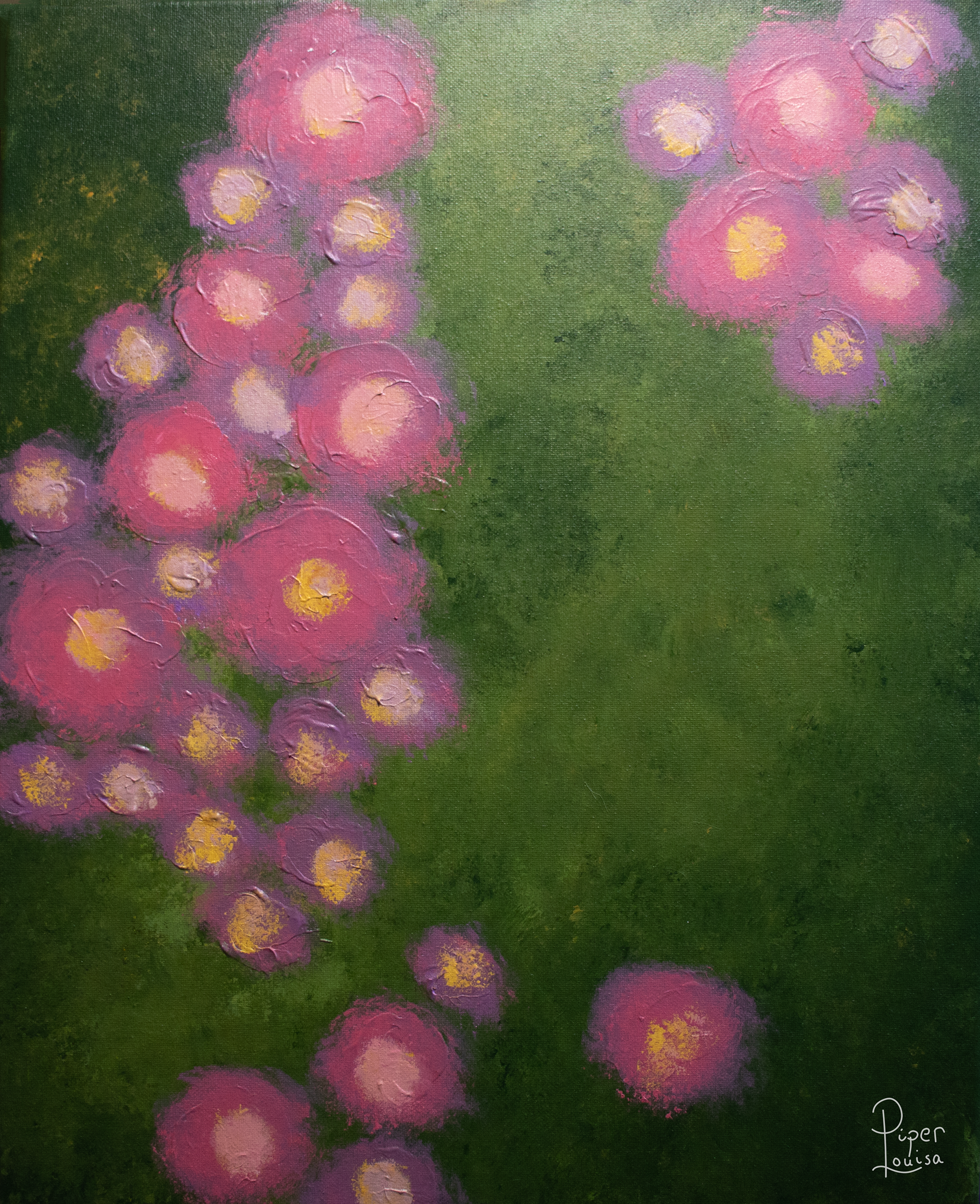 16"x20"- In the Garden