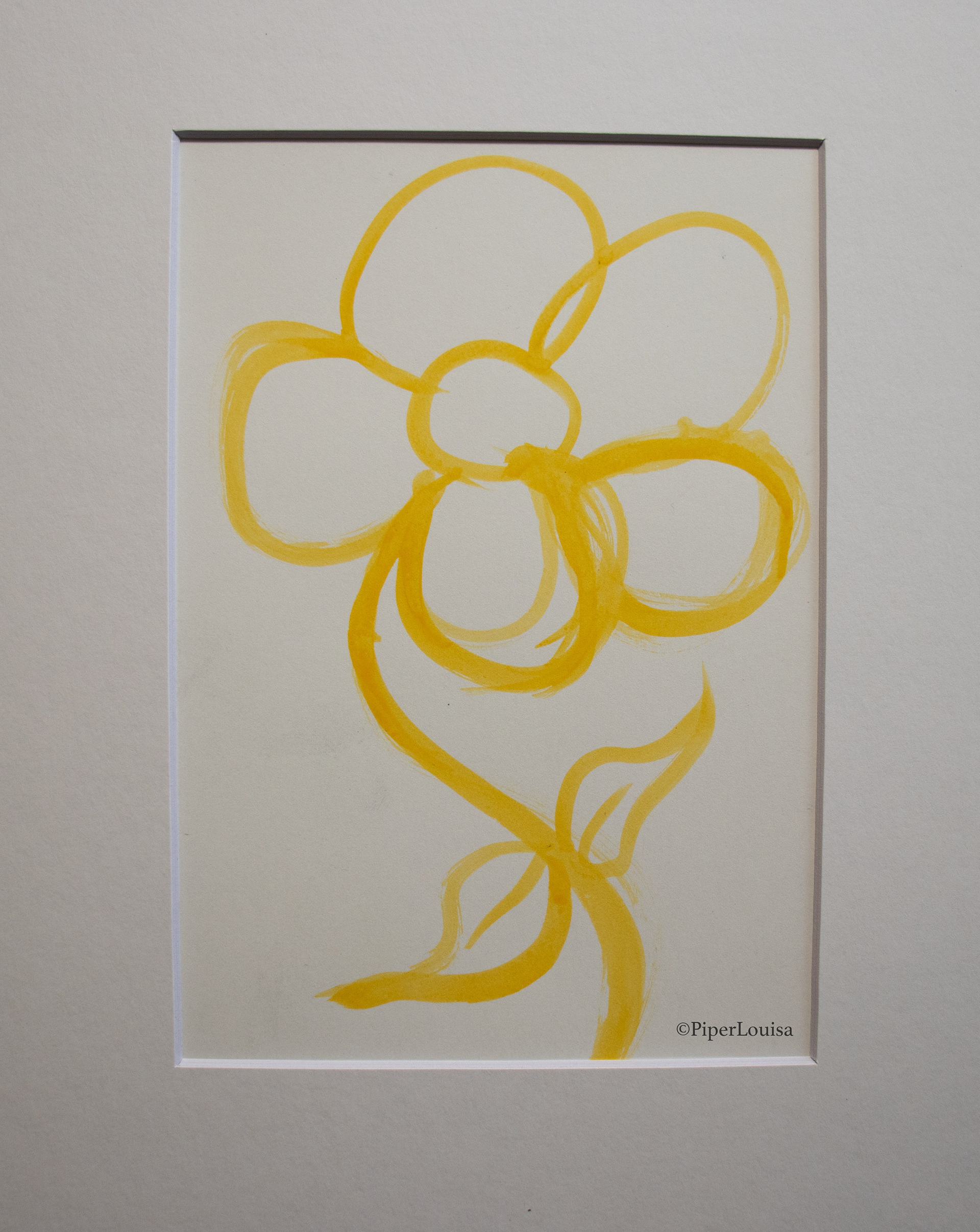 5"x7"-Imperfect Sunny Daisy