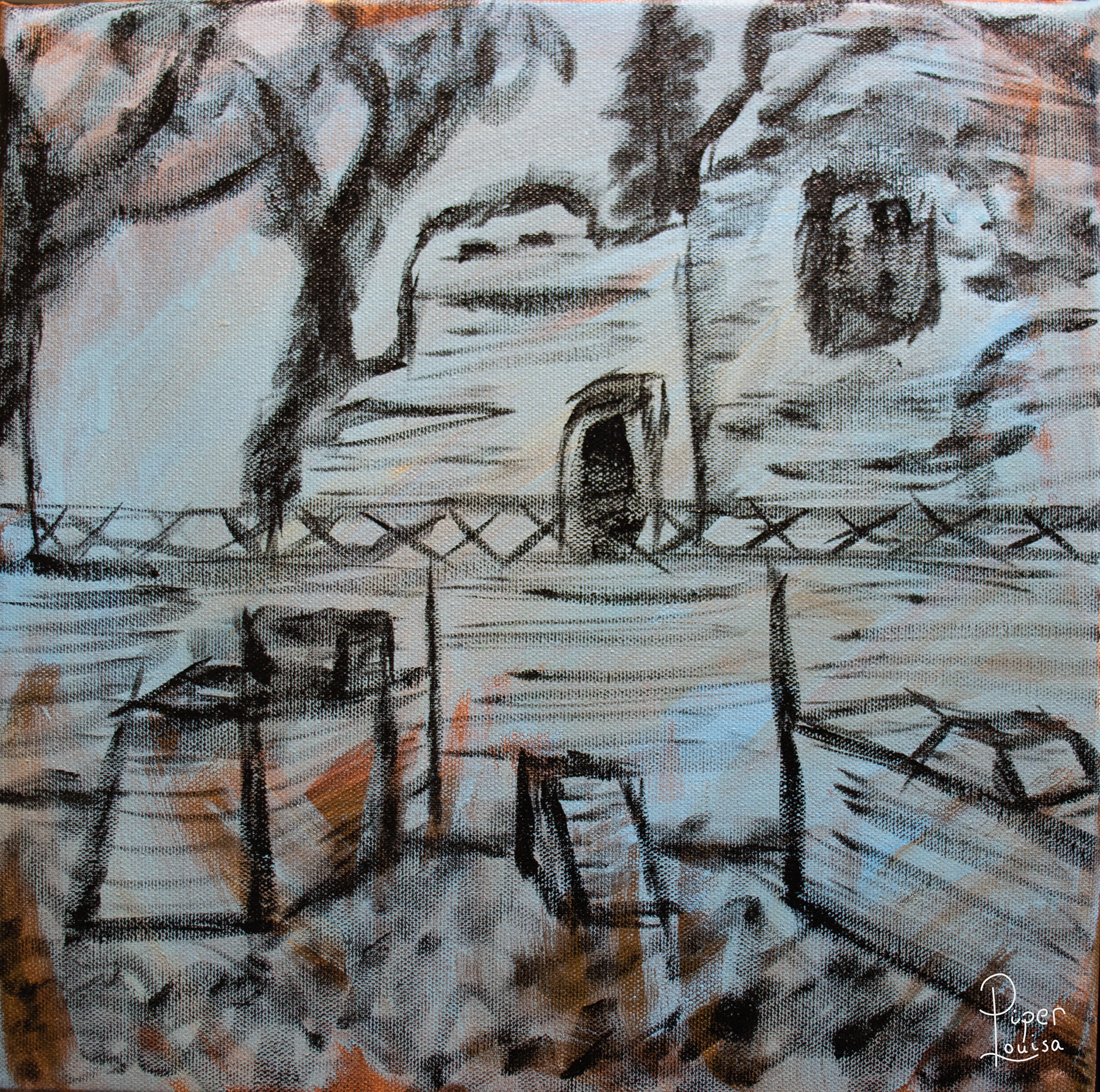 12"x12"- Ruins of Palatine Hill