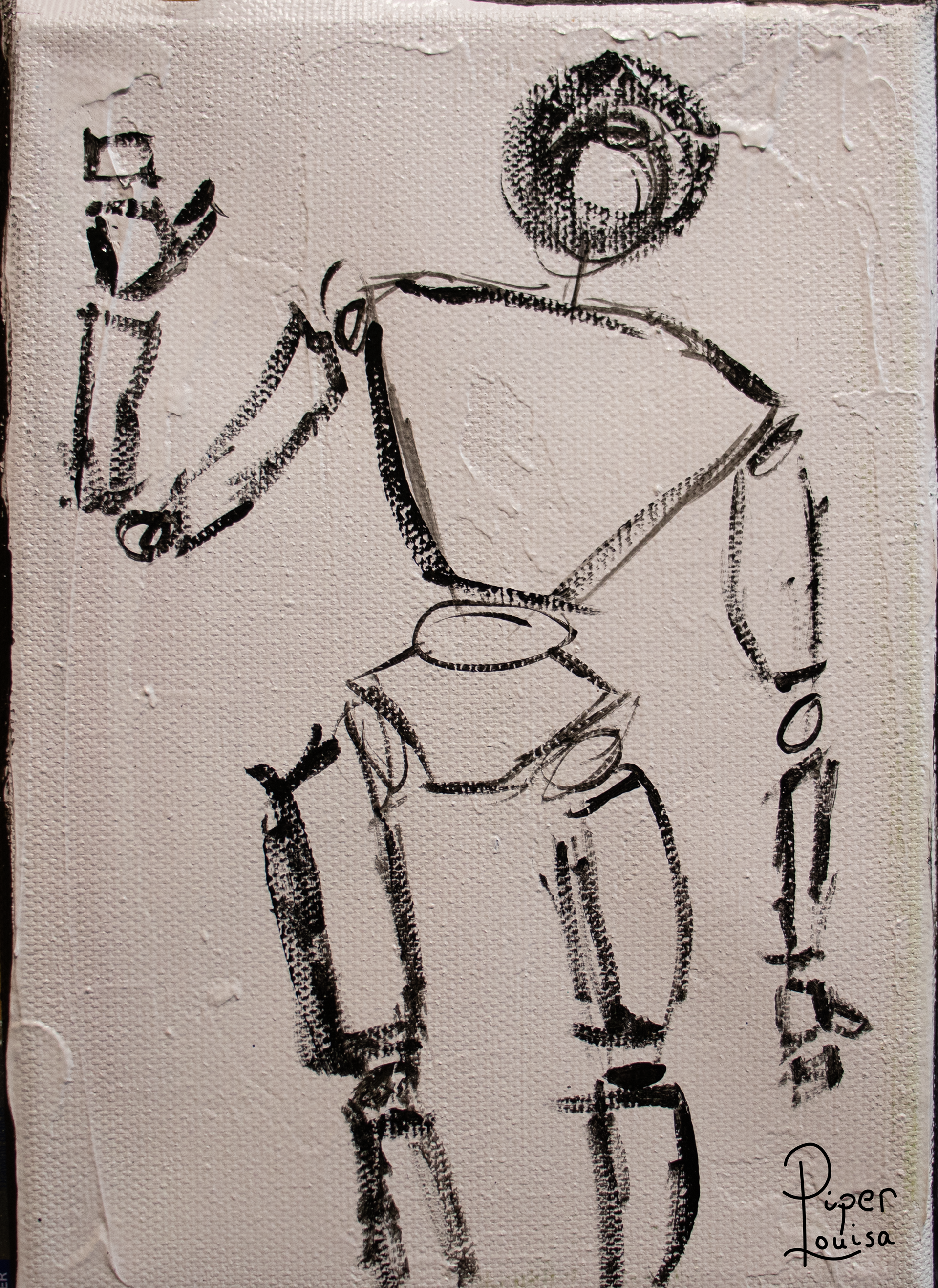 5"x7"- Mr. Robot Says Hi