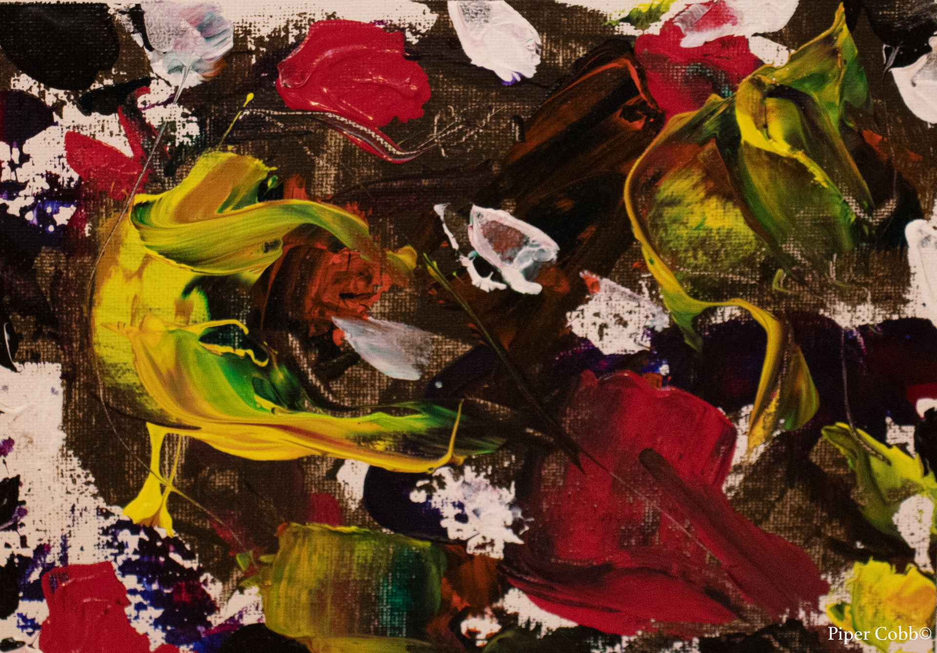 The Harmony in Chaos (Acrylic on Canvas Board, 2022)