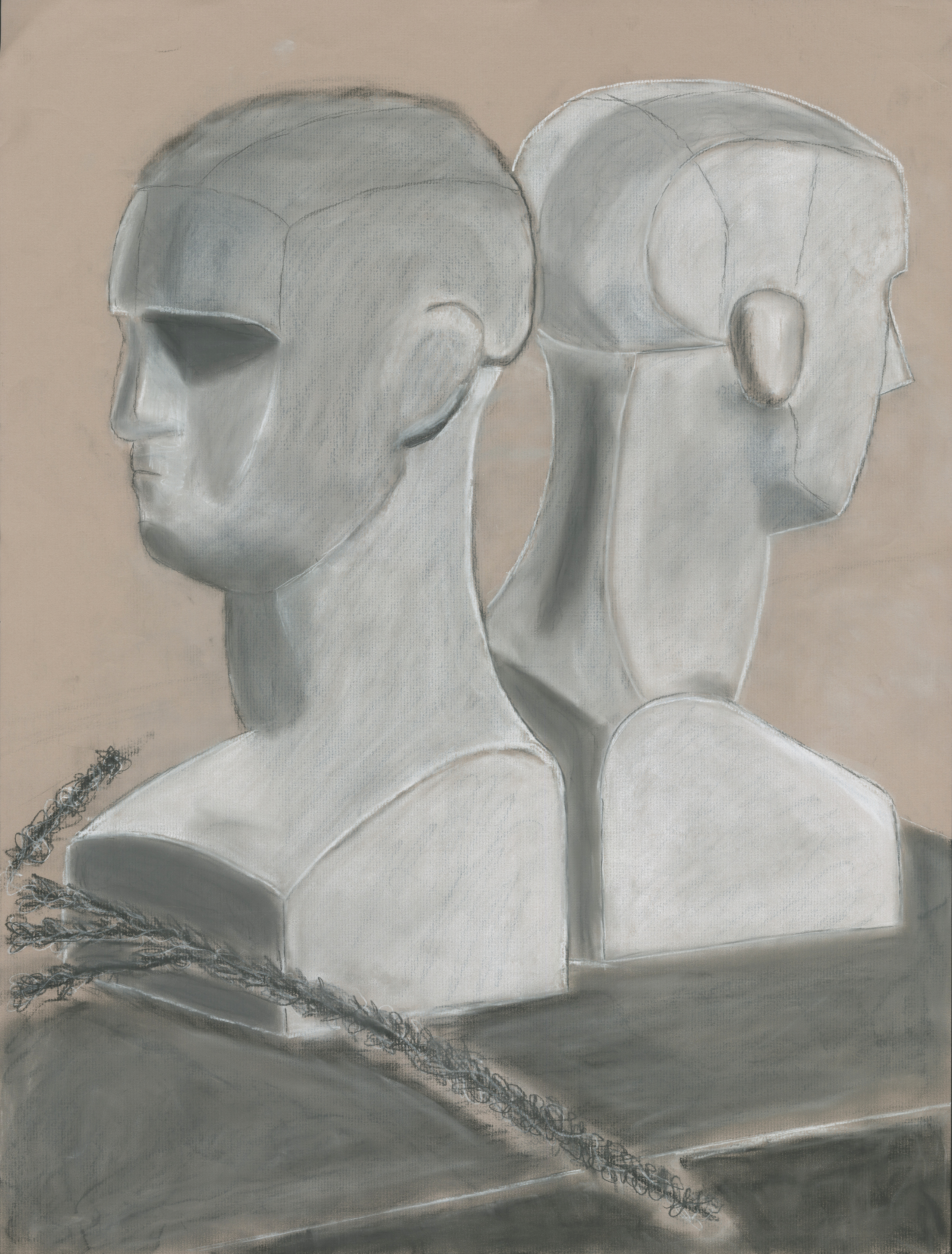 Twin Busts.