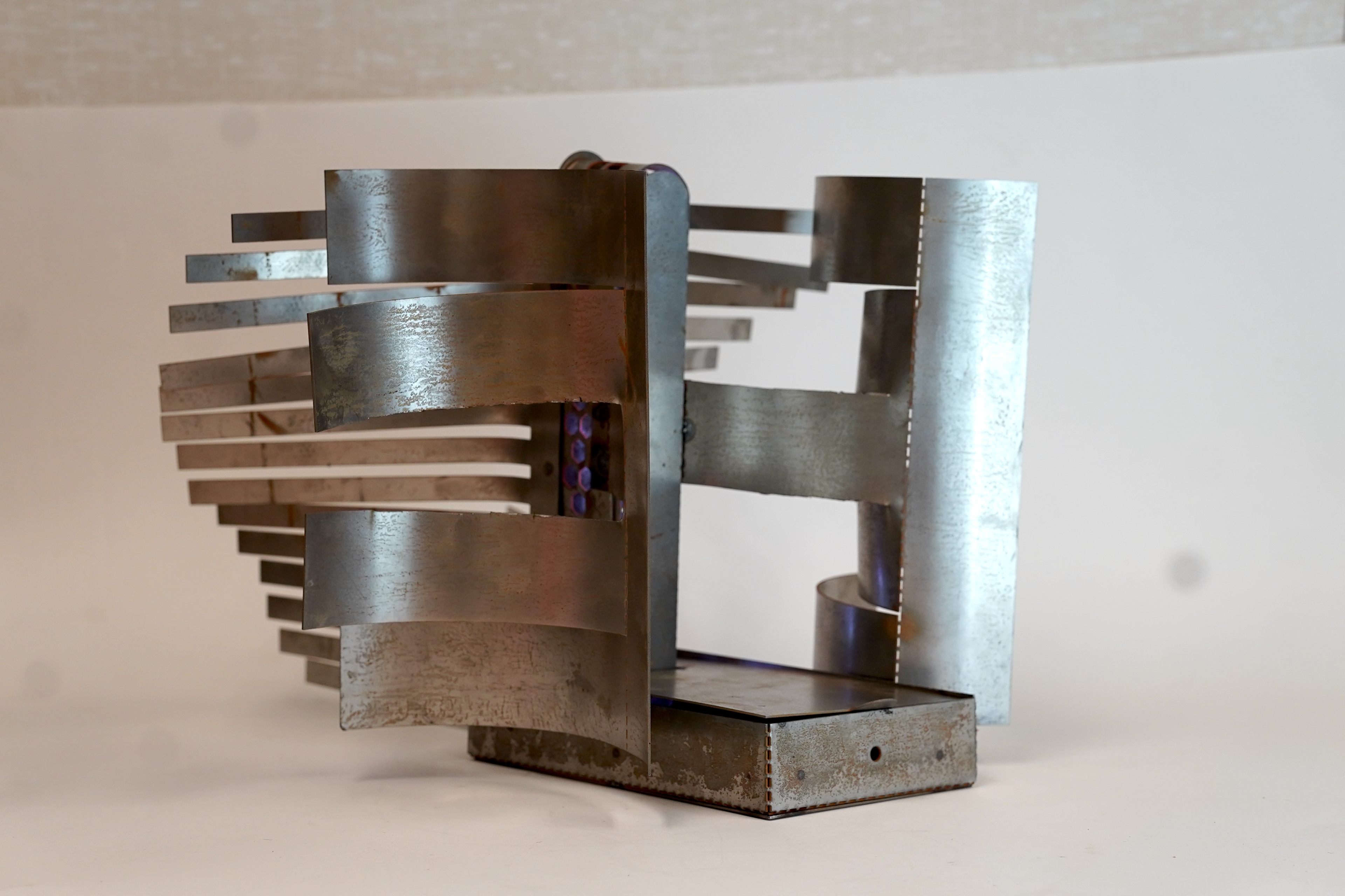 Shot of the form without lighting.