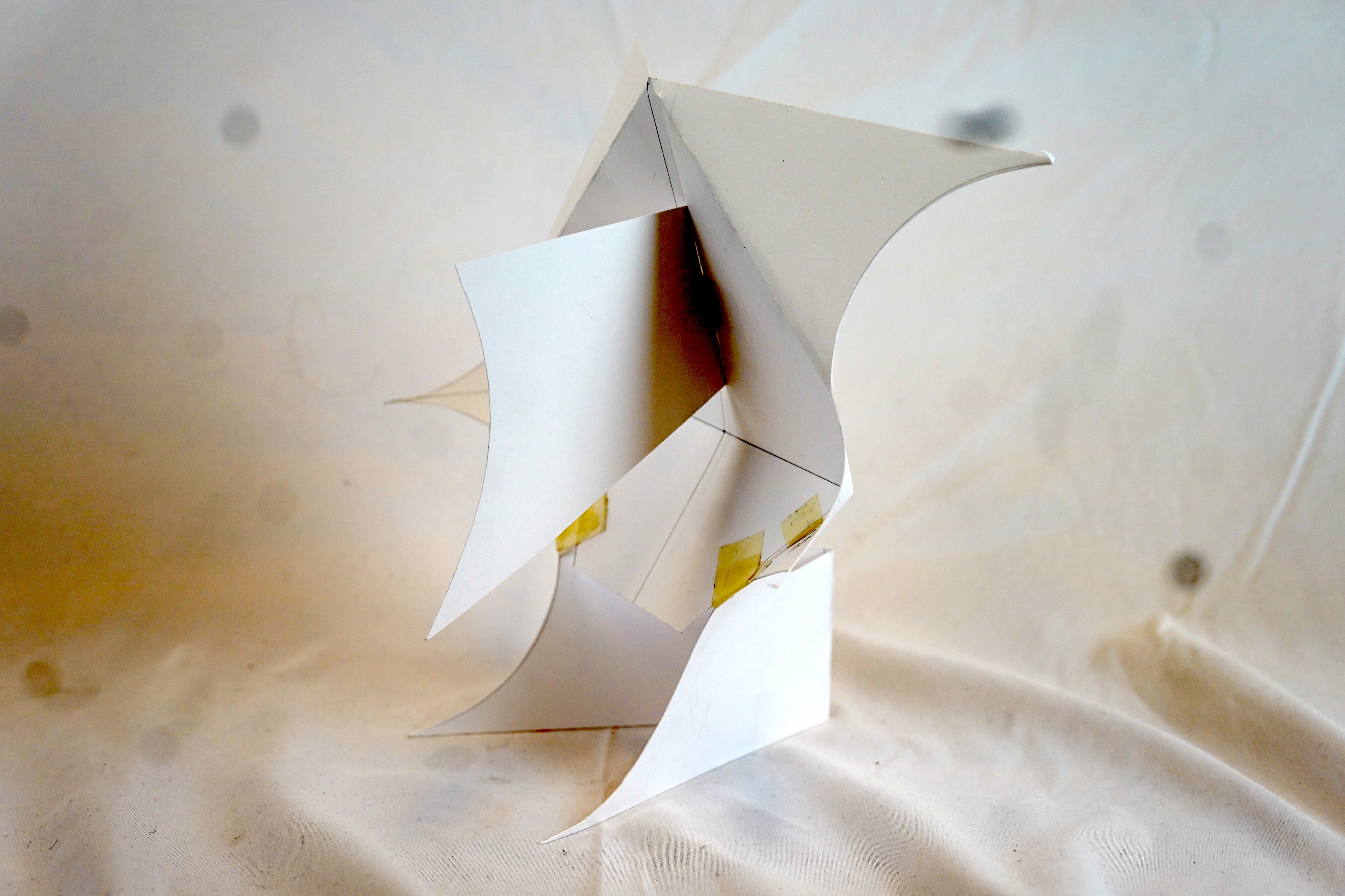 Preliminary paper design mockup.