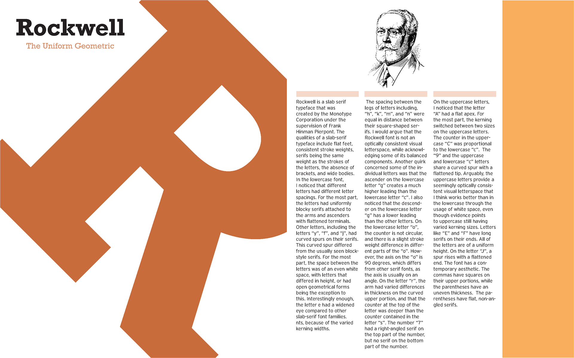 Alternate spread design.