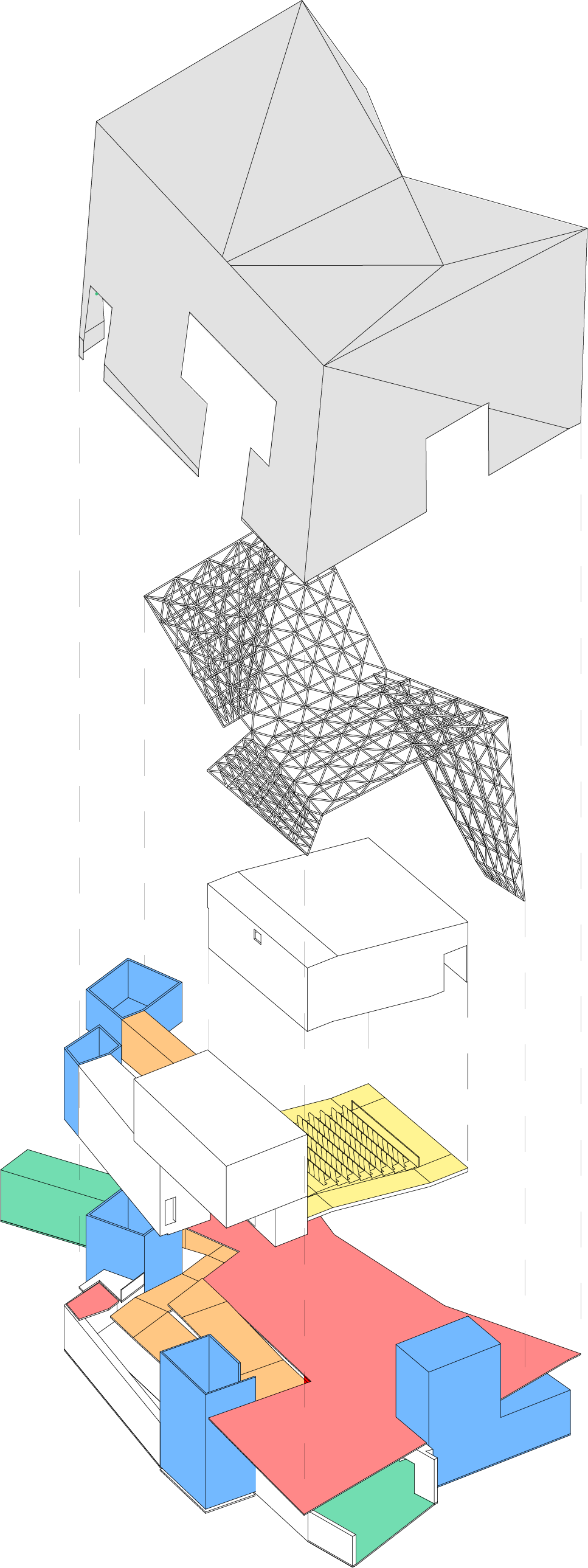 Exploded Axonometric View