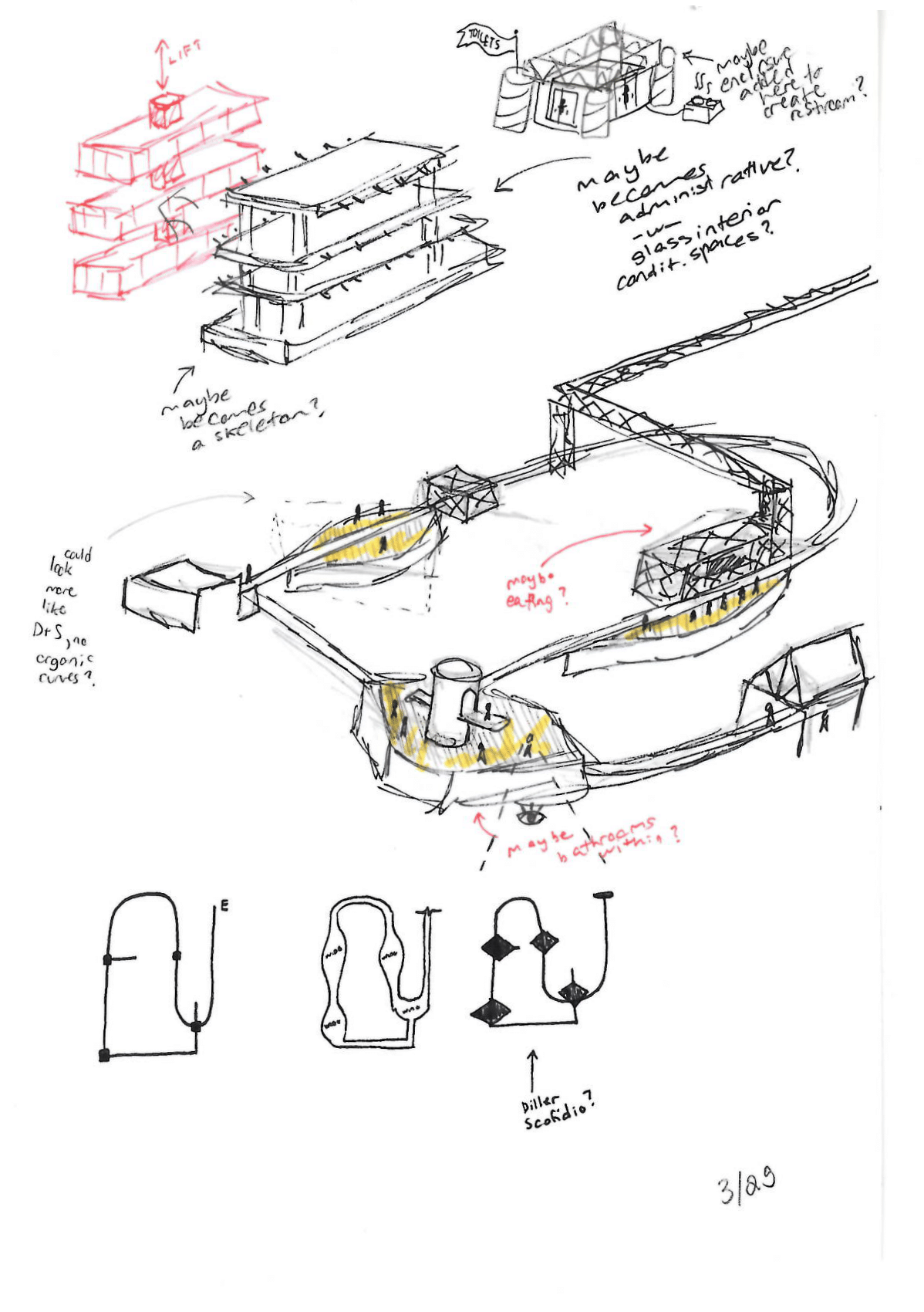 Preliminary sketch.