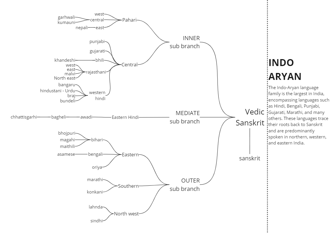 The Indo-Aryan language family, with its roots in Sanskrit, represents a dominant linguistic force in northern, western, and eastern India. This linguistic heritage reflects historical migrations, cultural exchanges, and the evolution of regional identities.