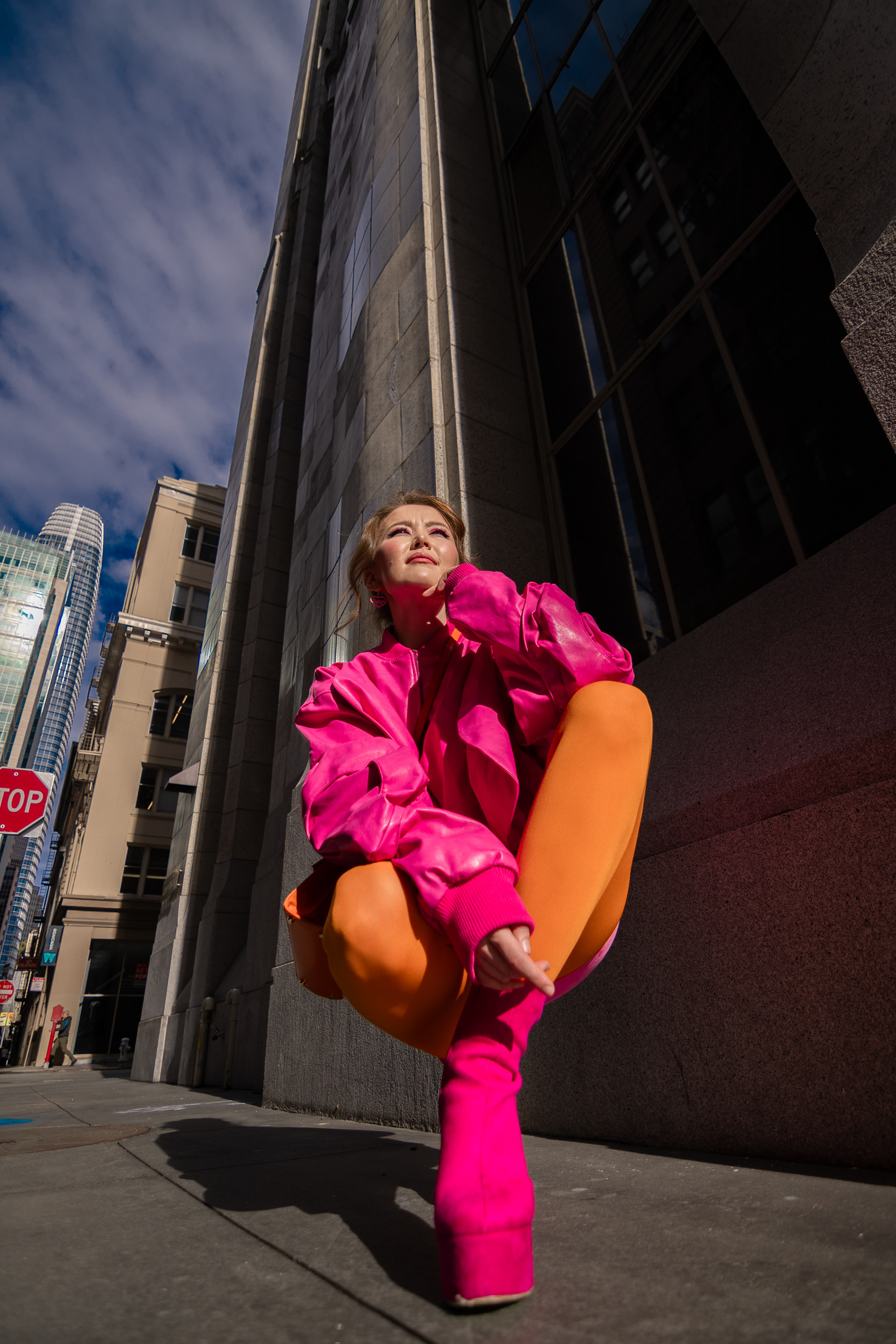 Bubblegum Editorial. Look 3