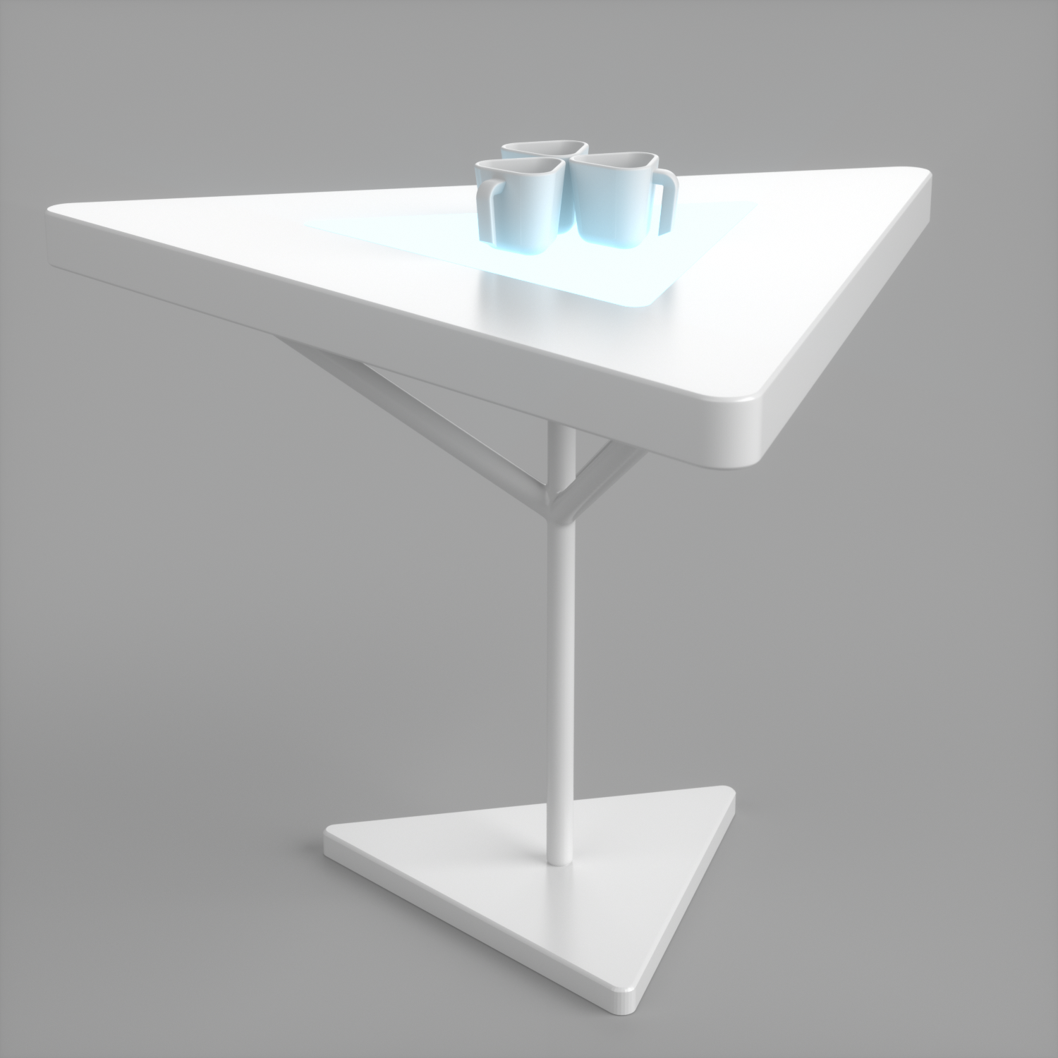 Concept and Cup Model by myself, Render and Table model by Hafid Reyes
