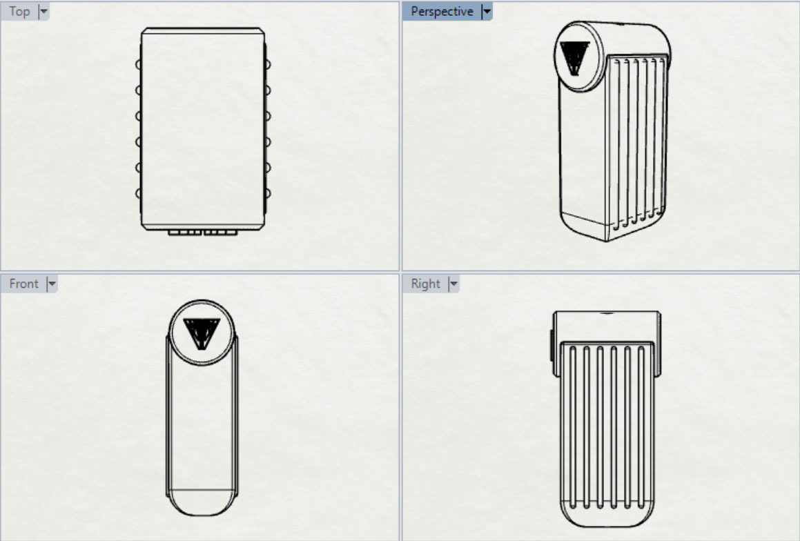 Orthographic Views in Rhino