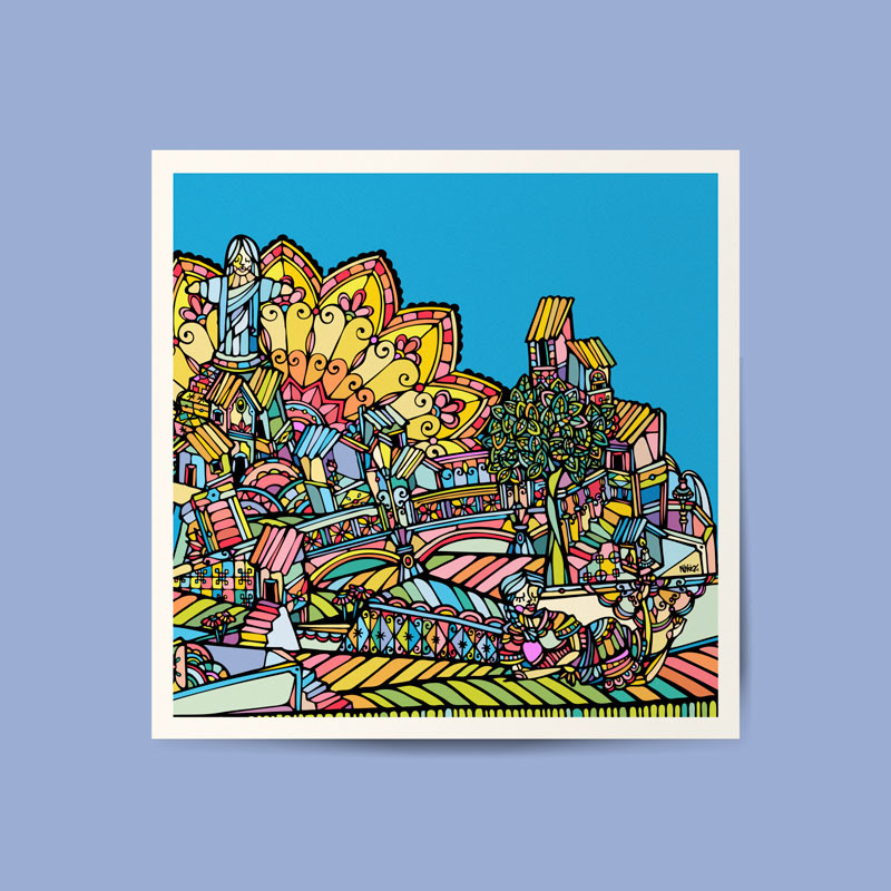 An illustration about Rio de Janeiro