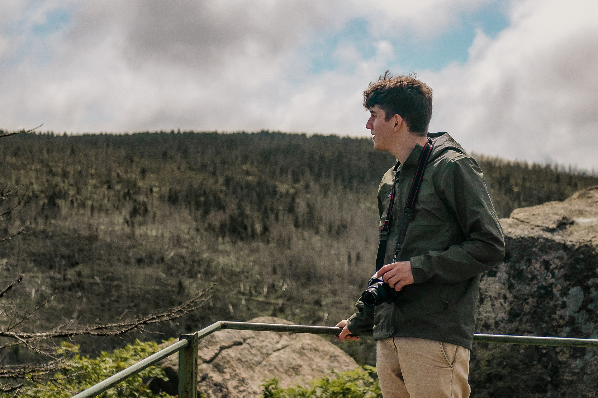 In the Harz National Forest as part of my bachelorthesis