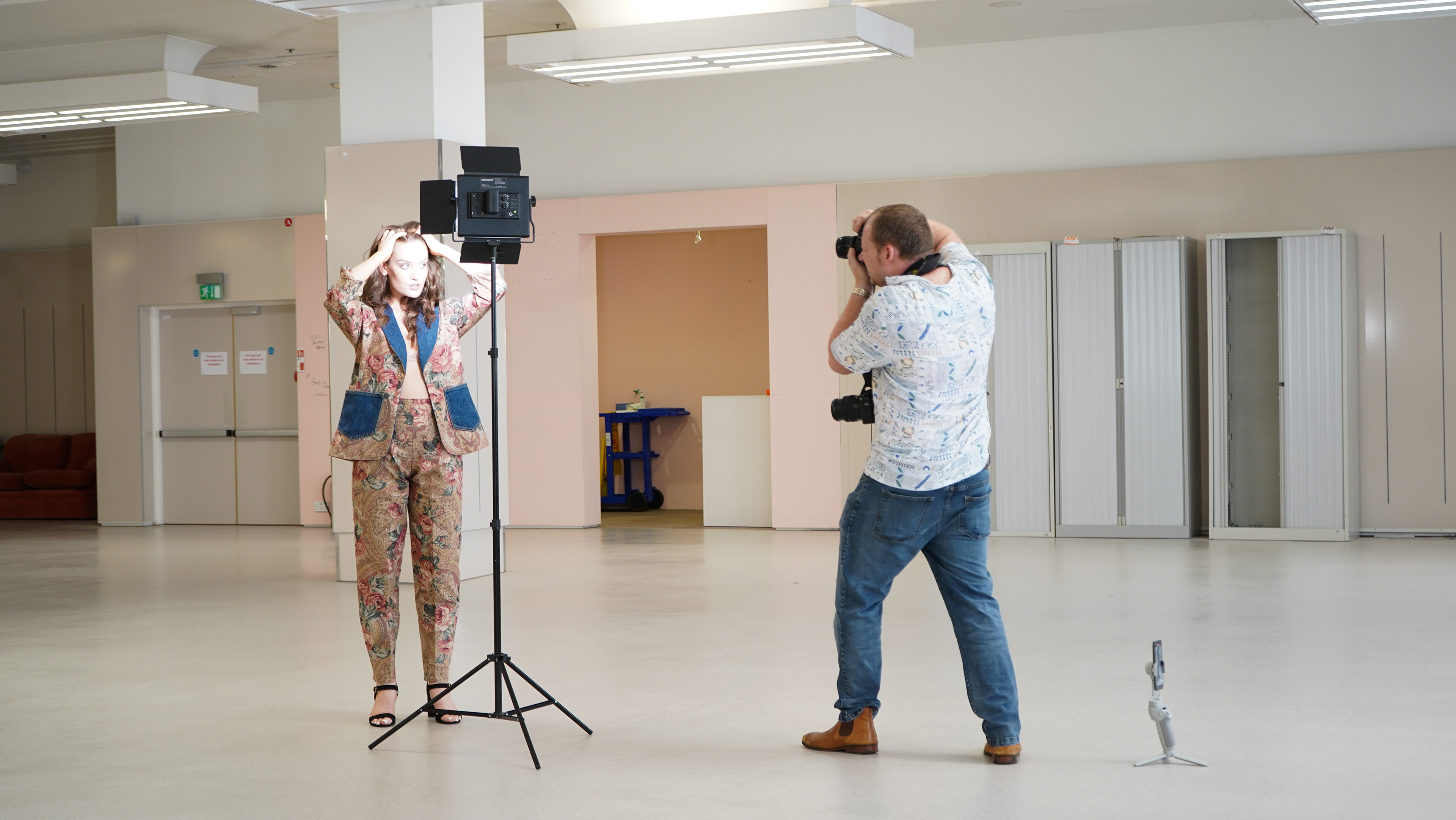 BTS of 'The Slow Approach' cover shoot