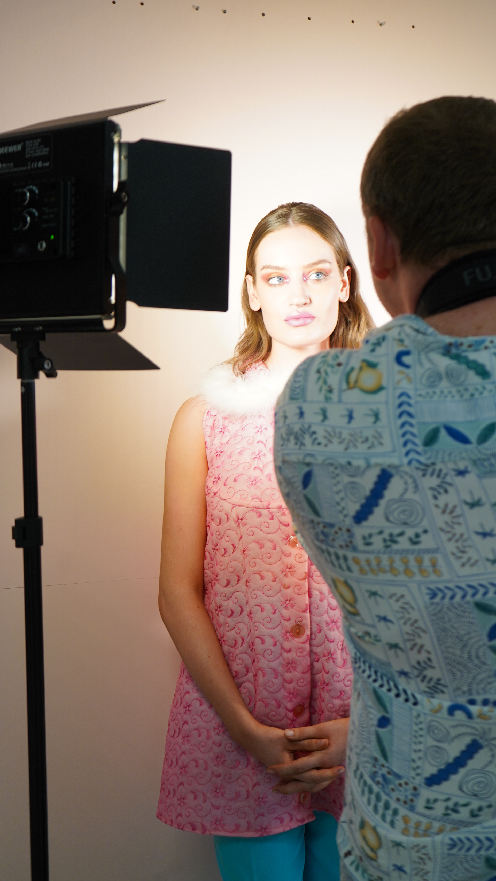 BTS of  'The Slow Approach' cover shoot