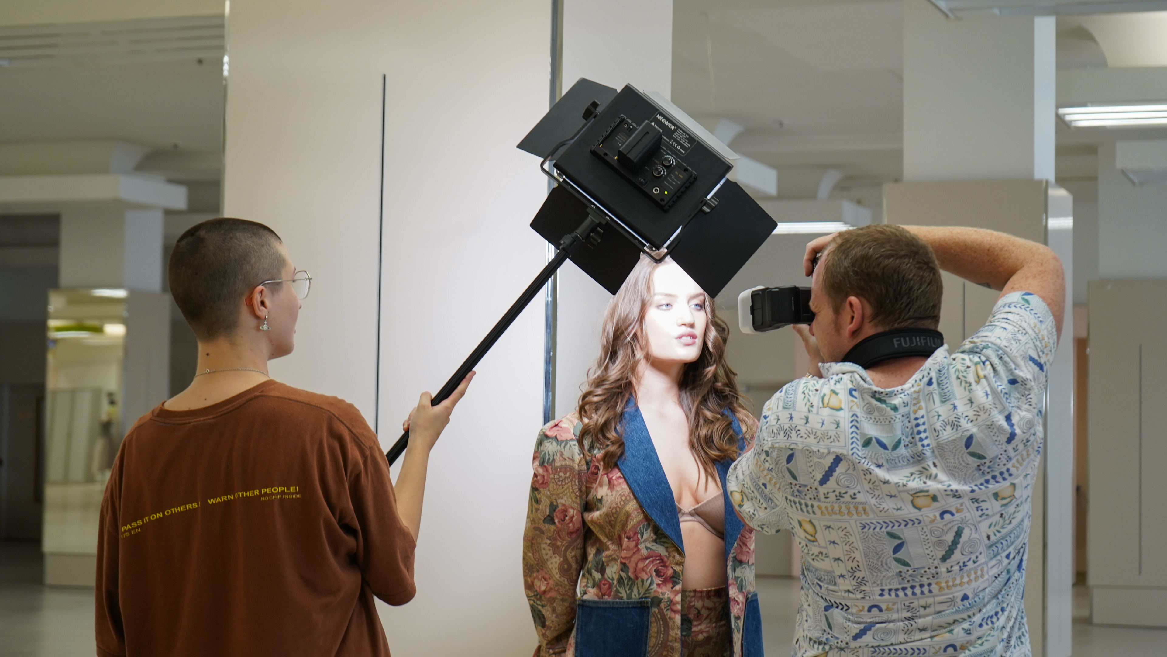 BTS of  'The Slow Approach' cover shoot