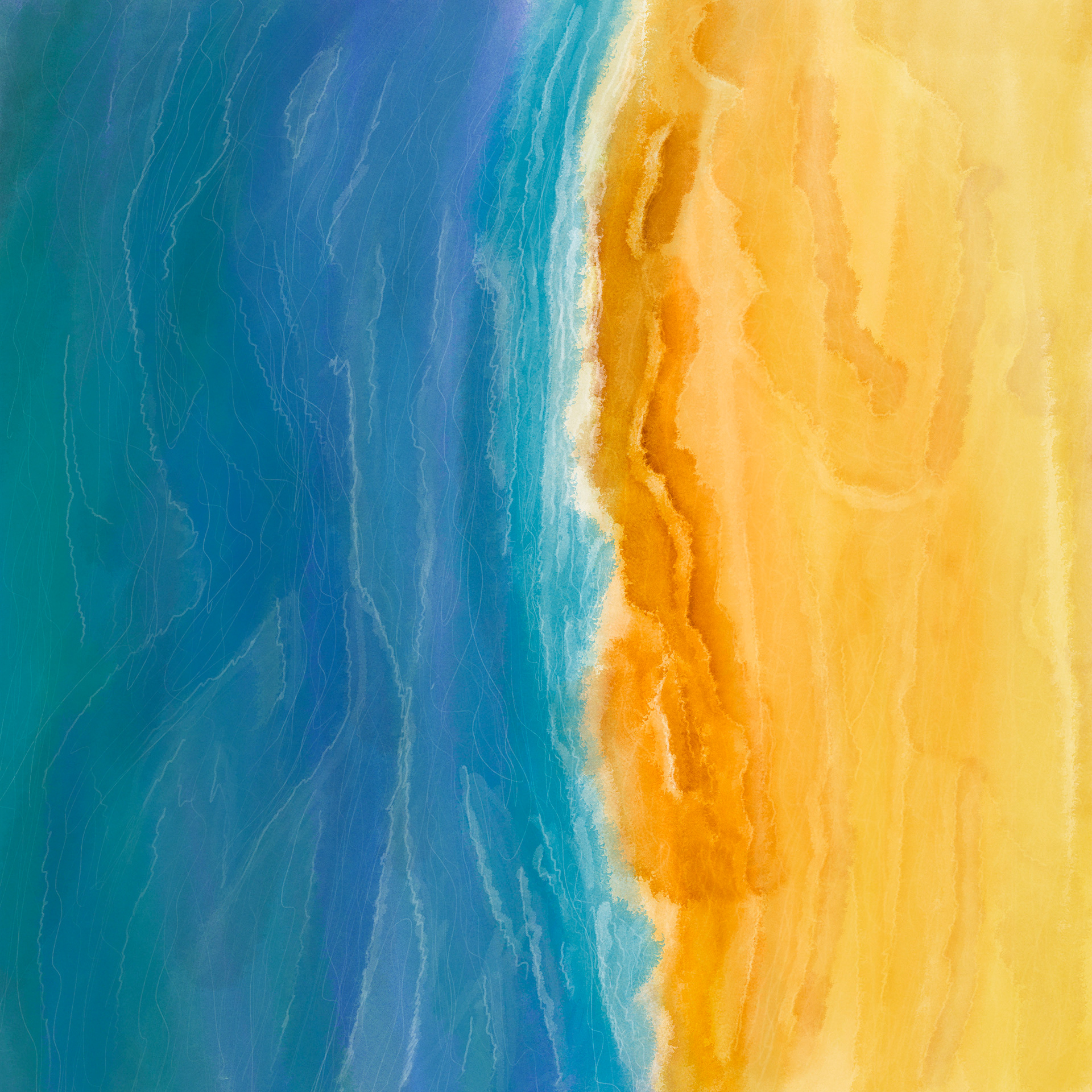 Beach Sketch (Digital), 15/03/18
