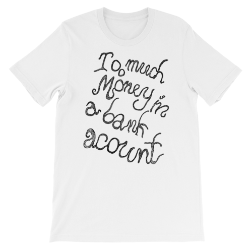 Too much money in a bank account