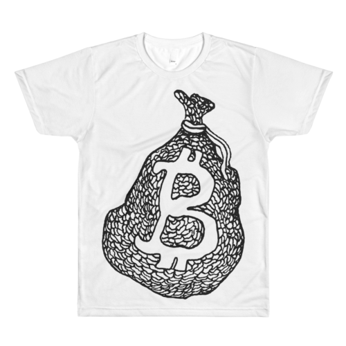 Bag full of Bitcoins