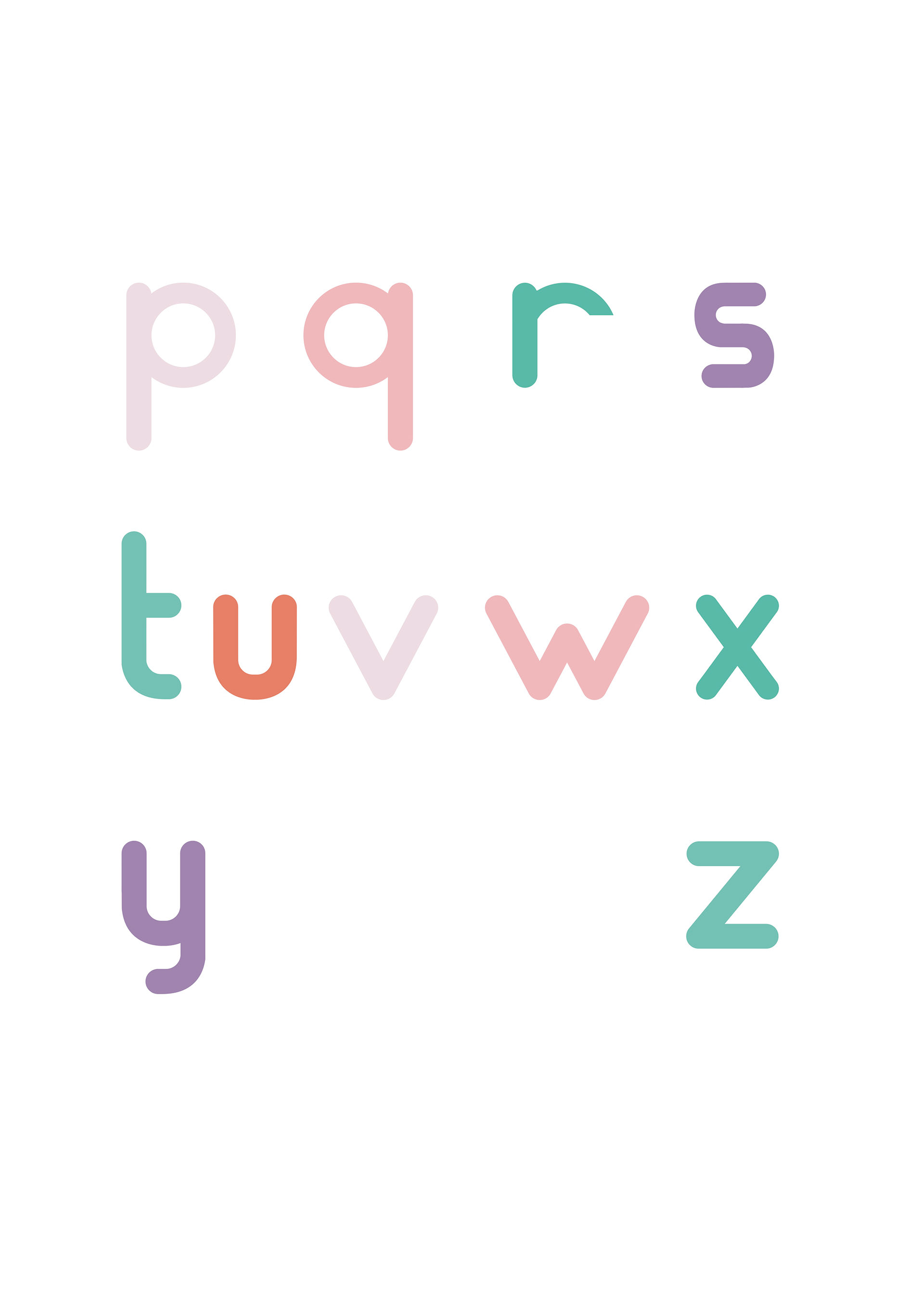 p-z KOOLCHA LOWERCASE