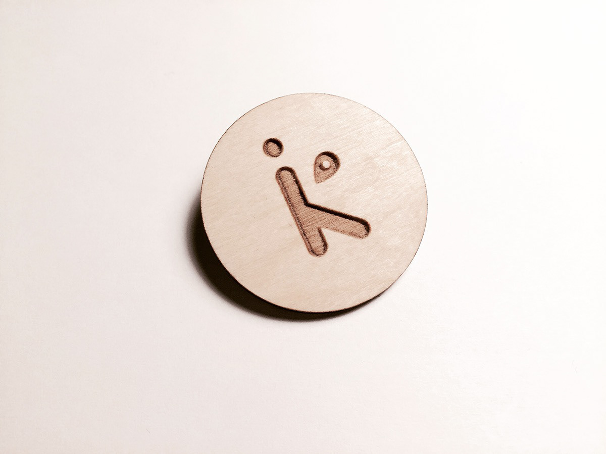 KOOLCHA PIN BADGE