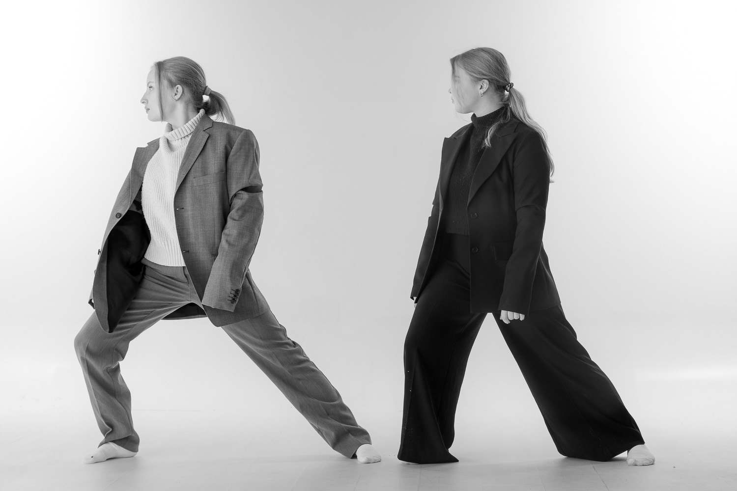 Leonora Lakselvnes Henriksen og Mia Andreassen
