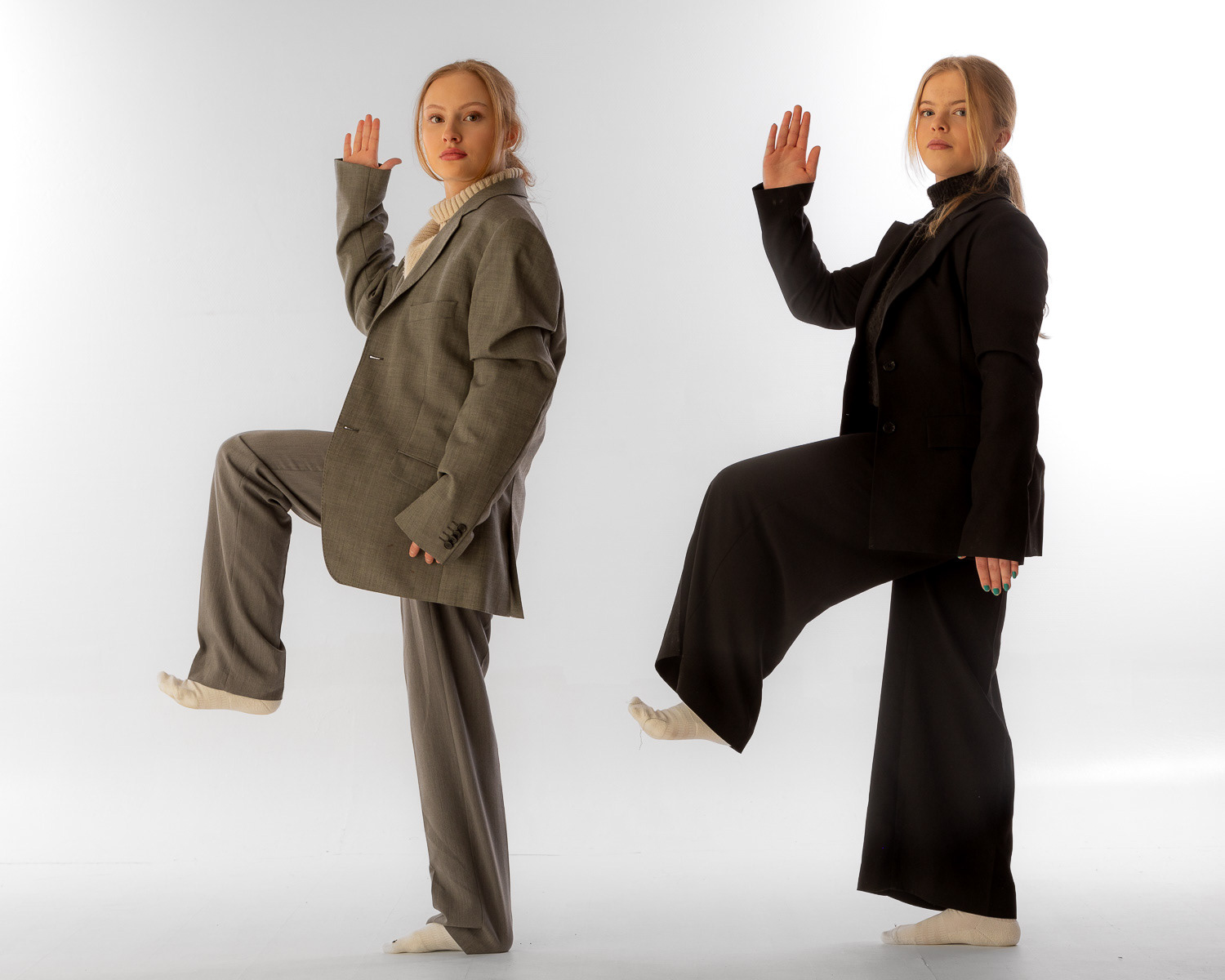 Leonora Lakselvnes Henriksen og Mia Andreassen