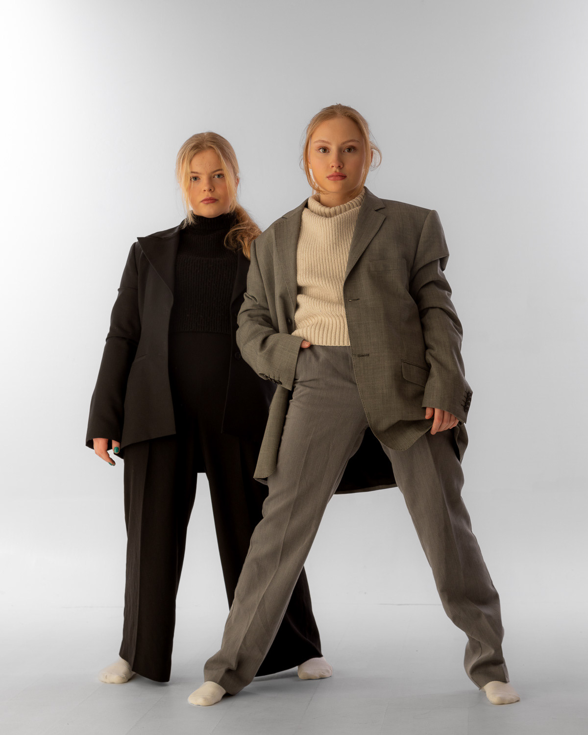 Leonora Lakselvnes Henriksen og Mia Andreassen