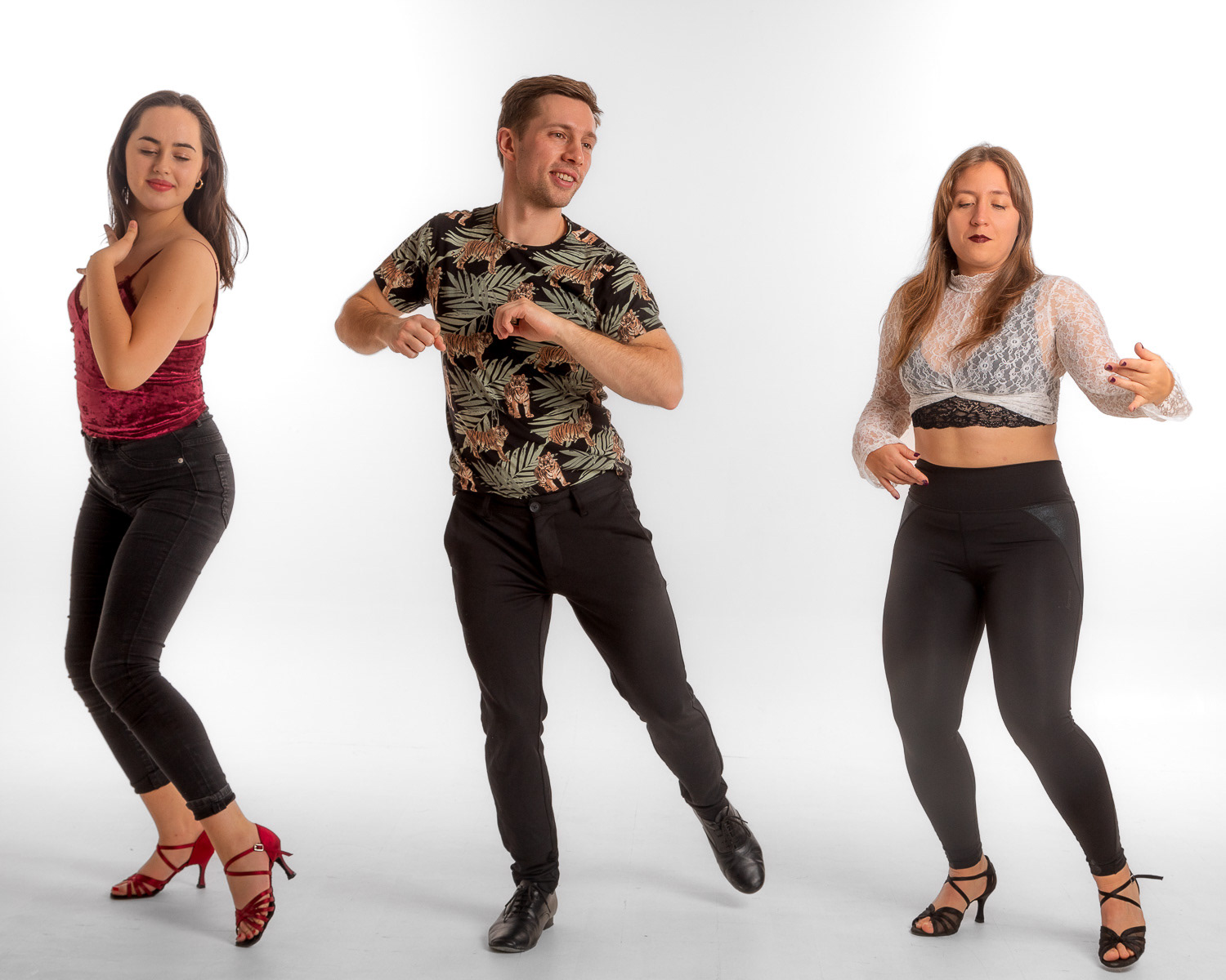 Sara Hasime Shabaj, Xana Sousa og Thomas Kristian Lied