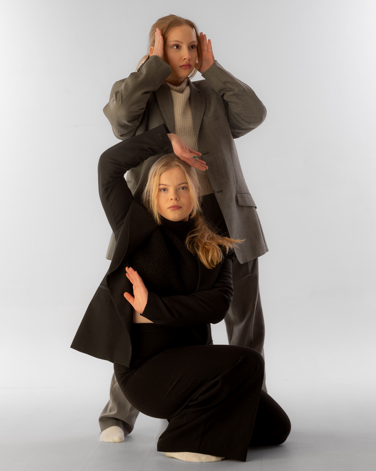 Leonora Lakselvnes Henriksen og Mia Andreassen