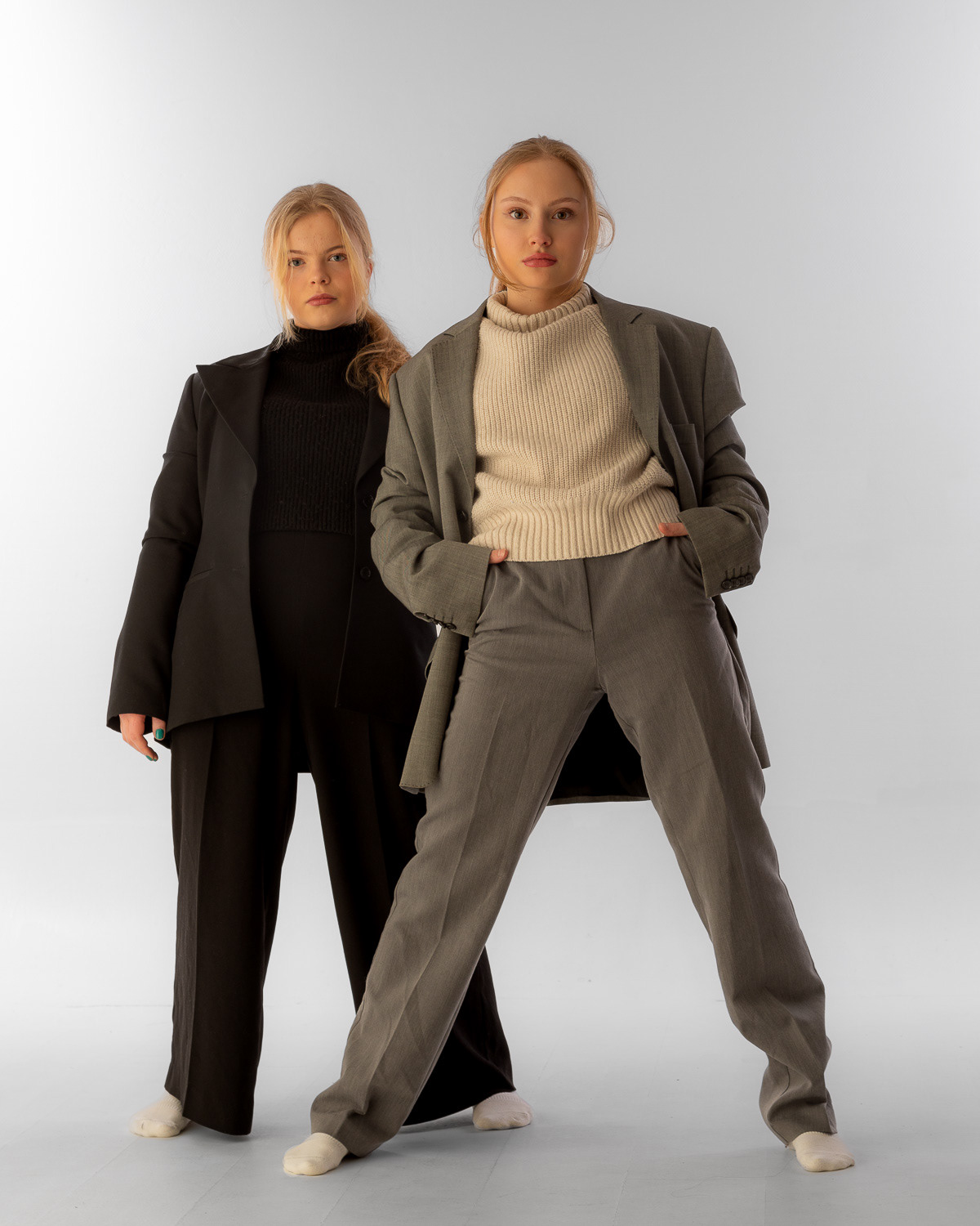Leonora Lakselvnes Henriksen og Mia Andreassen