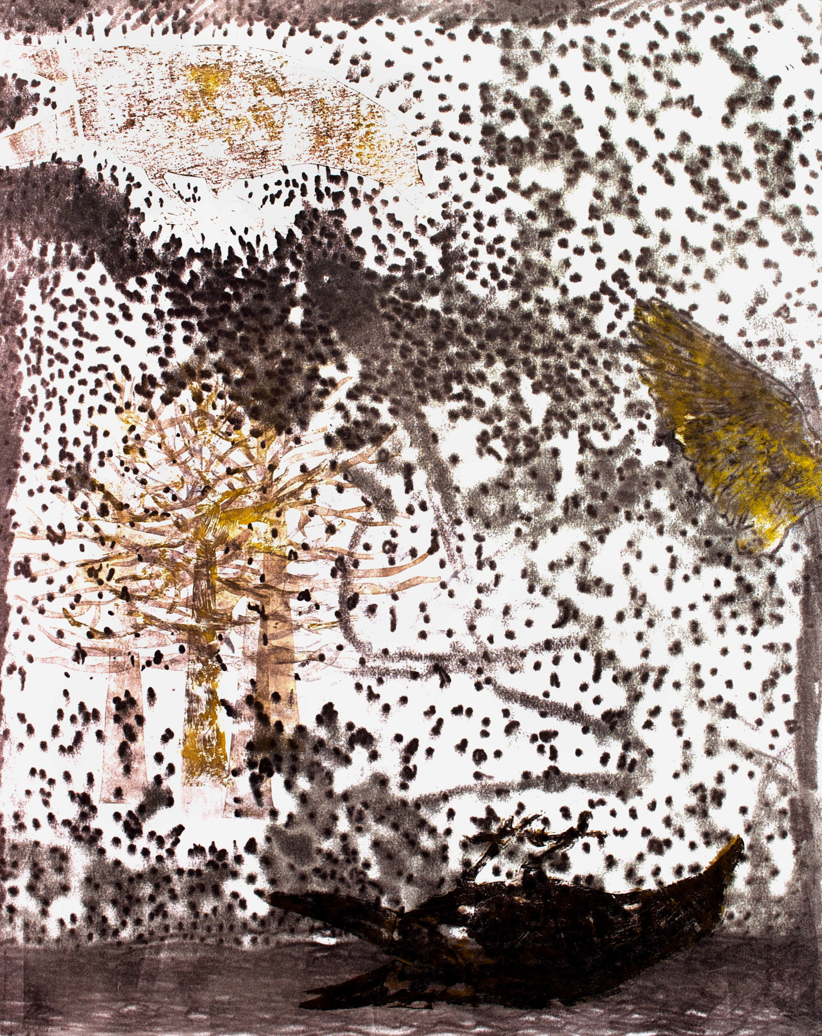 trace monoprint