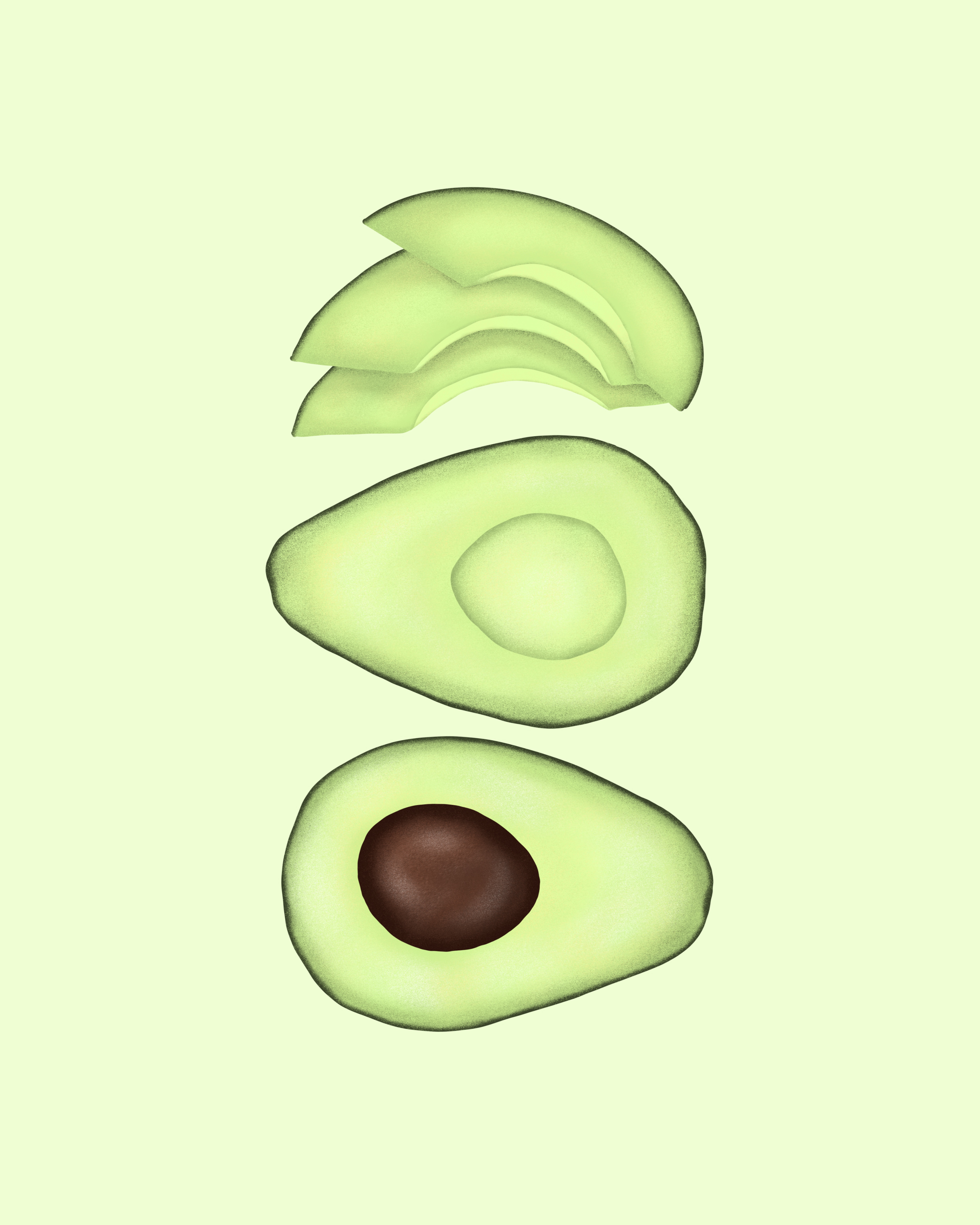Food Series - Fresh Avocado
