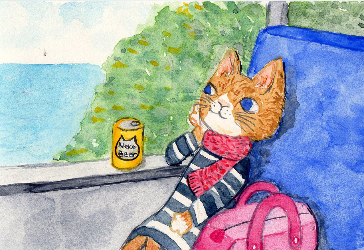 ひとり旅ねこねーさん