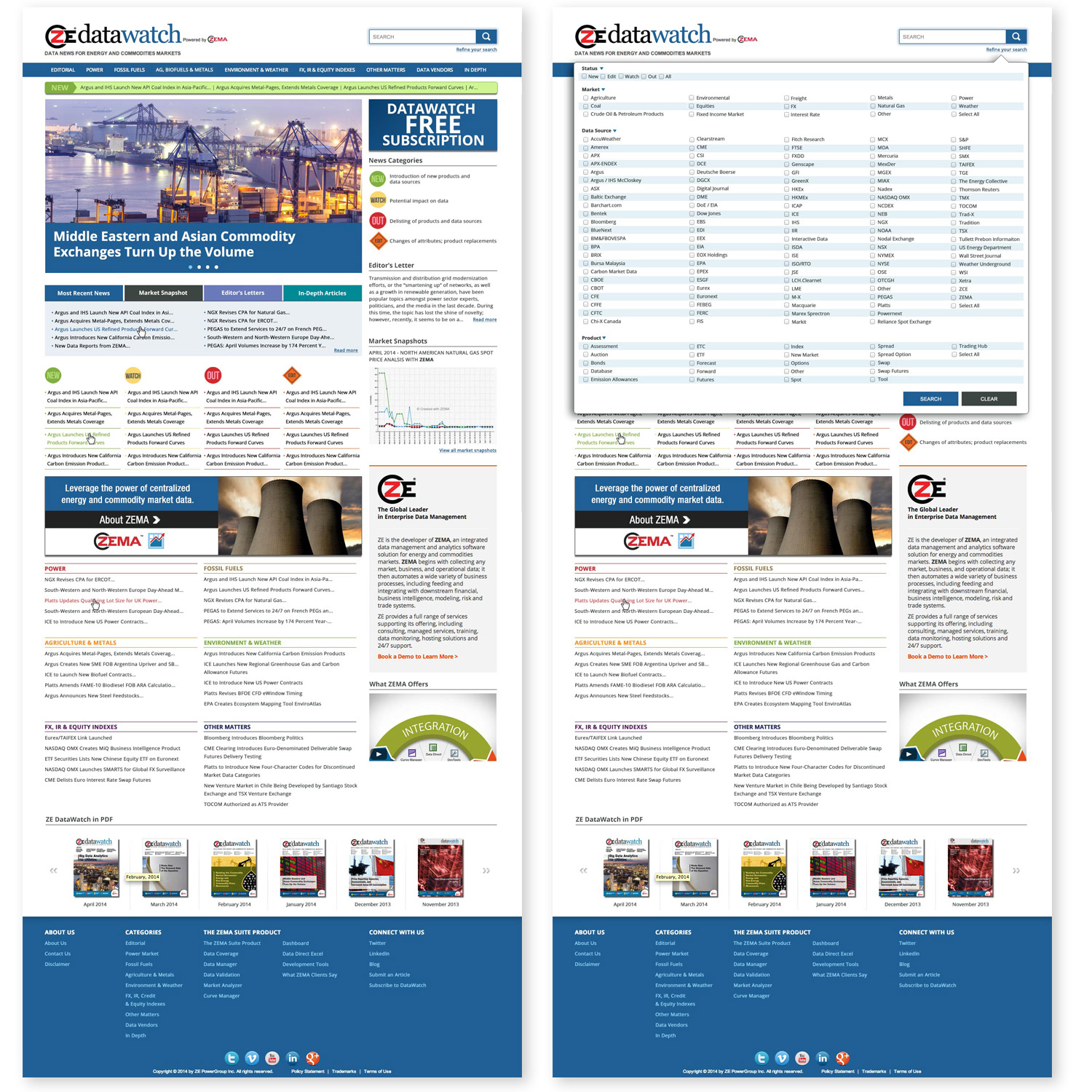 Datawatch Website