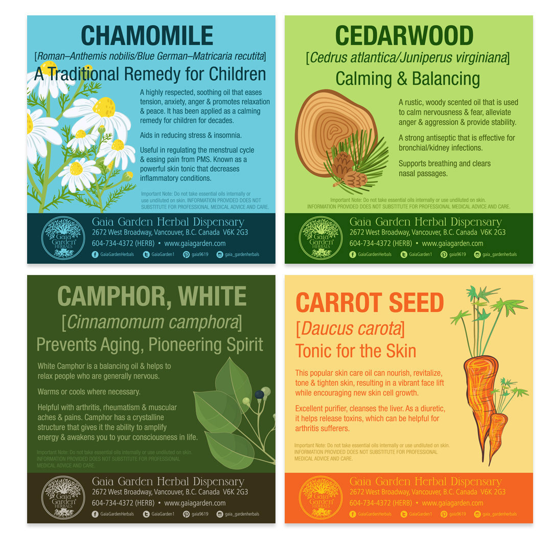 Gaia Garden Social Media Posts